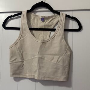 lululemon athletica Cream Tank Top